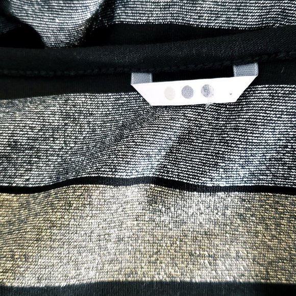 Three Dots Metallic Dress NWOT - Picture 9 of 9